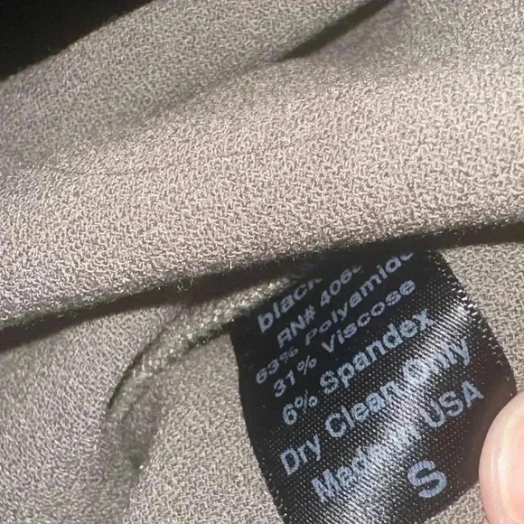 Black Halo One-Shoulder Midi Length Dress - Picture 3 of 3